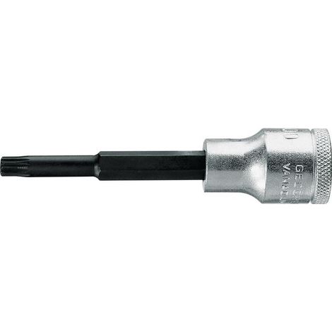 Inserti a bussola INX 19 1/2 pollici a doppia dentatura interna M6 L.100mm (1/4)