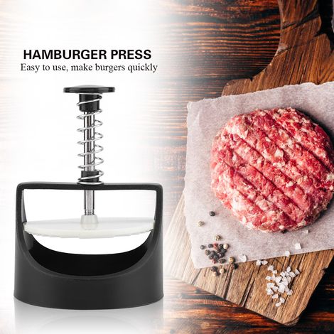 Hamburger-Patty-Presse aus Edelstahl für Burgerfleisch (1/5)