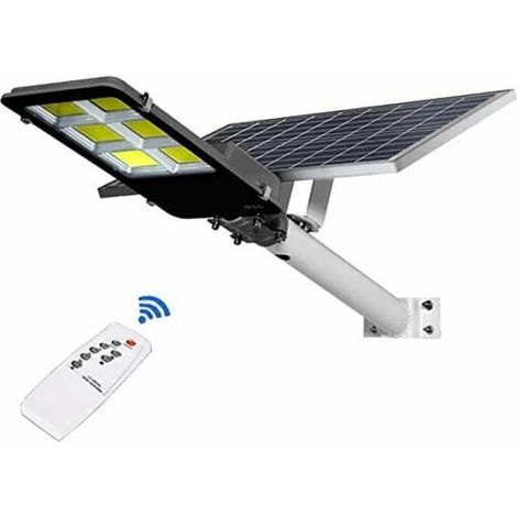 LAMPIONE LED PANNELLO SOLARE STAFFA E TELECOMANDO 200W 300W 400W 500W 600W IP66 Standard 400