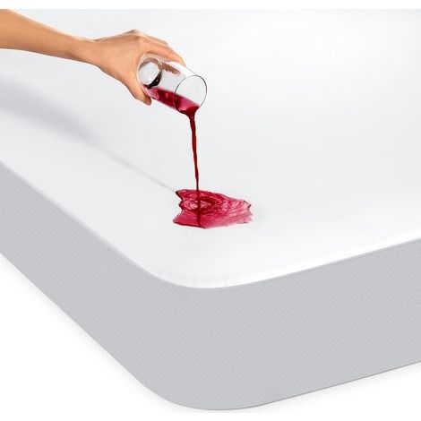 CCYKXA Mattress Protector 90x200 cm - Waterproof and Resistant - 90x200 Waterproof - Optimal Protection and Breathable