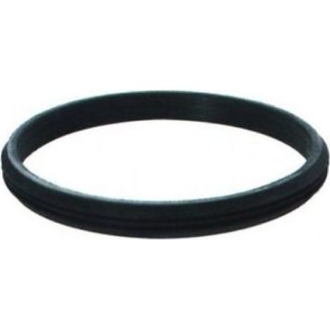 Idroweb – Joint d'isolation silicone pour tuyaux inox 15 cm – Température max 200°C – Pour poêle et cheminée – Fixation durable