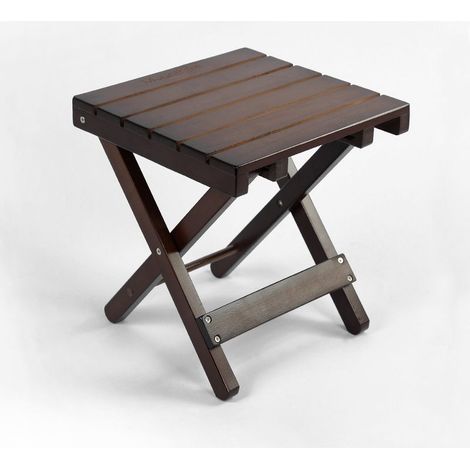 Banc - Bois De Hêtre Massif - Noir - Pour Intérieur - 28 X 23 X 22 Cm - 1 Pièce