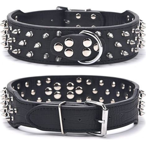 Domineering Spiked Pet Collar- (1/4)
