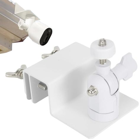 Support de gouttière pour les versions de panneau solaire, pour All New Blink Outdoor 4 (4ème génération)/(3ème génération)/Blink XT/XT2/Blink Mini/Blink Camera, support réglable en aluminium (1/5)