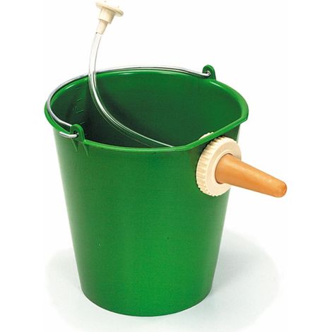 secchio con poppatoio per vitelli 10 lt