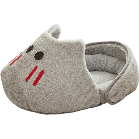 Pantoufles pour Chats Grises – Chaussons Souples et Confortables pour Animaux de Compagnie, Intérieur et Protection des Pattes (1/5)