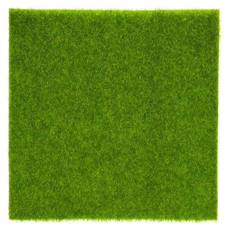 Artificial Turf Lawn Grass Plants For Miniature Dollhouse Landscaping Decoration(30 x 30cm) (1/5)
