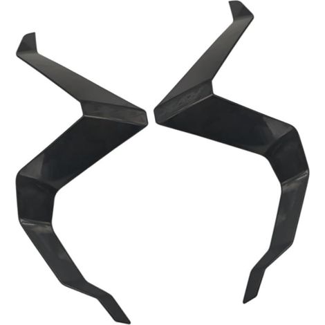 1 Carénage latéral, ABS, Noir, Protection jambes, Aileron garde-boue, Pour Honda XADV 750 2021-2024
