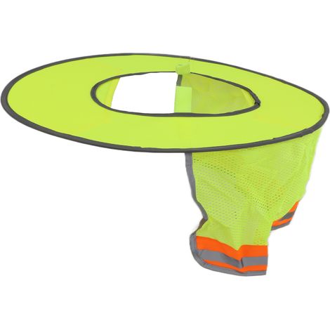 Casquette de chantier à visière anti-UV avec bandes réfléchissantes haute visibilité (1/5)