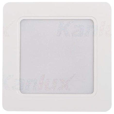 Spot plafond carré TAVO LED 12W 4000K IP44 Kanlux (1/3)
