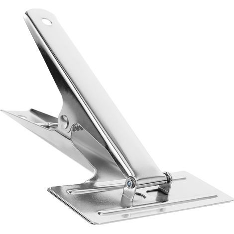 Pince à ressort, 8", inox, pour maintien, bricolage et tissu (1/5)