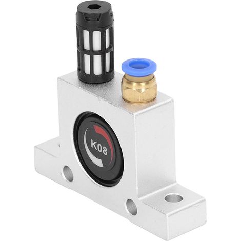 Vibrateur pneumatique à bille K8 en alliage d'aluminium avec silencieux pour usage industriel (1/5)
