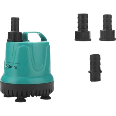 Pompe submersible ultra-silencieuse pour aquariums et fontaines de jardin, pompe à eau multifonctionnelle à haute hauteur de refoulement et dotée de caractéristiques amovibles et nettoyables. (1/5)