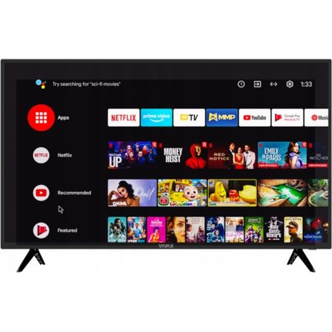 Smart TV LED de 40 pulgadas VIVAX 40LE20K DVBT2 PVR Android 11