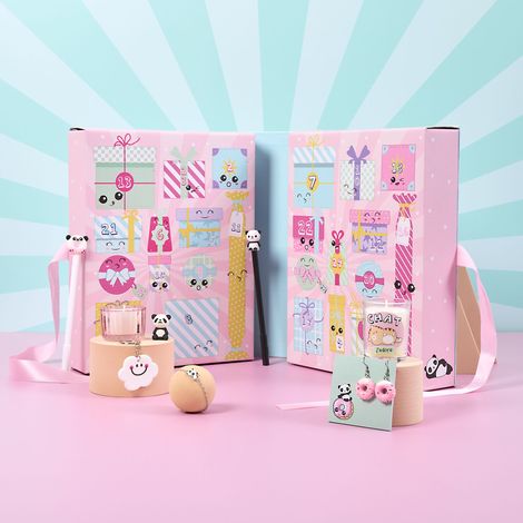 Bougie Kawaii multicolore en cire naturelle – Parfum doux – Décoration tendance pour intérieur – Idée cadeau originale – The Concept Factory