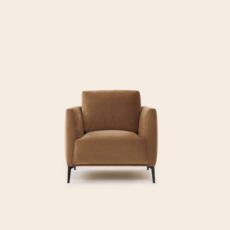 Fauteuil en Revêtement en velours ODELLE (1/4)