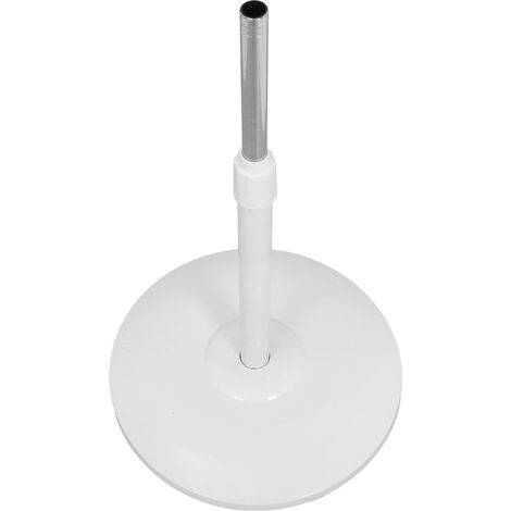 Pied et Colonne Réglables pour Ventilateur Pied en Plastique et Acier Inoxydable Support Stable, pour Bureau et Maison (1/5)
