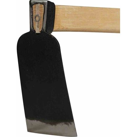Rheinische Feldhacke mit Einschnitt und Eschenstiel 135 cm FSC 100% (1/2)