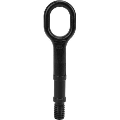 Anneau de remorquage noir robuste pour voiture, crochet de remorquage compatible pare-chocs, accessoire de remorquage solide pour véhicule modèle 1T0 805 615 A (1/5)