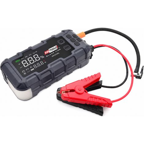 Awtools urządzenie rozruchowe z kompresorem powerbank 16000mah (1/5)