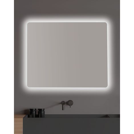 BATHSTAGE 67670 B-952 H/V Espejo LED Retroiluminado Reversible 60x80 cm Canto Pulido Romo - ref: BS-67670