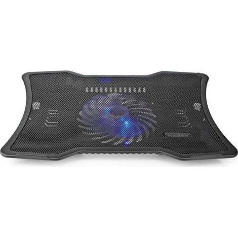 Soporte para portátil  Número de fans: 1  Alimentación USB  Número de ángulos: 2  17 "  1500 rpm  LED