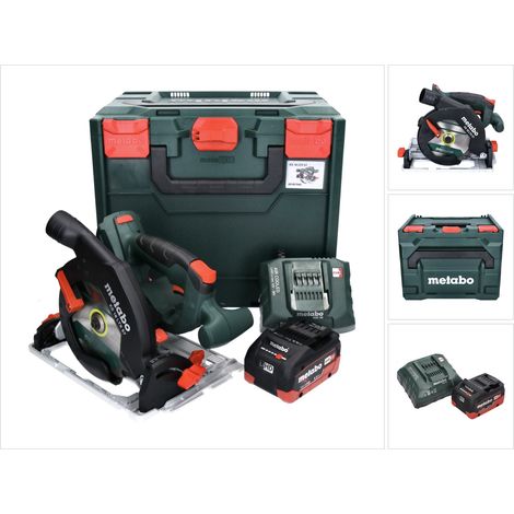 Metabo KS 18 LTX 57 Sierra circular sin cable 18 V 165 mm + 1x batería 5,5 Ah + cargador + metaBOX (1/5)