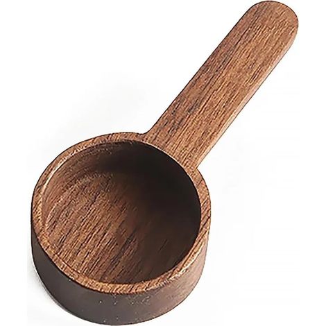 Lot de 2 cuillères à mesurer, bois, pour café, thé et épices (1/5)