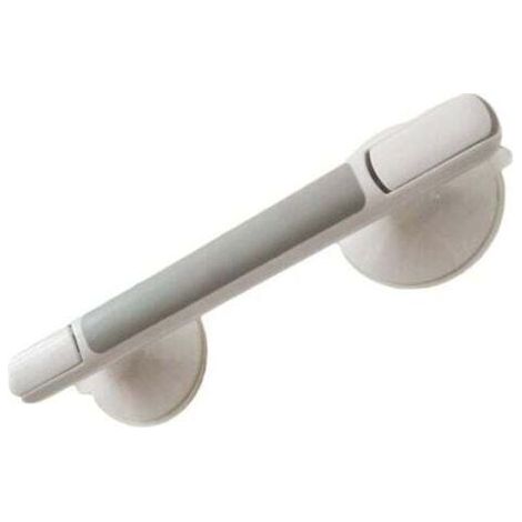 Pair Poignée de douche avec ventouse, barre d'appui murale pour salle de bain/WC avec ventouse, poignée de sécurité pour la salle de bain, poignée à ventouse pour enfants et personnes âgées (1/4)