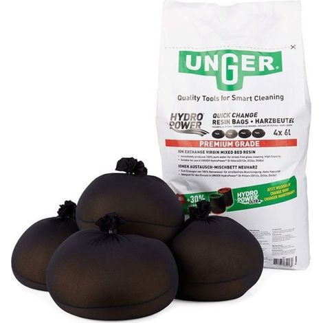 Unger Sacchetti di Resina QuickChange Sacco 4 pz