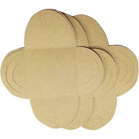 Pochettes en papier kraft recyclé pour CD, compatibles avec l'emballage de CD (50 pièces). (1/3)