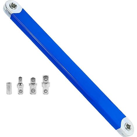 Pro Zero Offset Extension Wrench 3903515mm with 1/4, 3/8, 1/2 Adapters Offset Extension Wrench Offset Extension Wrench Offset Extension Wrench Offset Extension Wrench (1) (1/5)