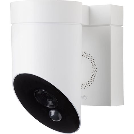 Somfy Cámara de vigilancia exterior blanca 130° visión nocturna