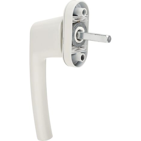 Poignée de porte et fenêtre en PVC à fond arrondi, poignée de transmission pour fenêtre à battant en PVC, poignée de traction pour tringle de verrouillage à deux points (1/5)