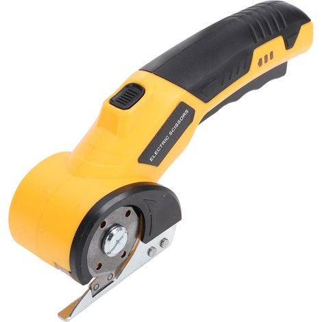 Coupeur Électrique sans Fil, Lame SK5 avec Lampe LED, pour Découpe Tissu, Moquette et Cuir (avec 2 lames de 1,5 mm d'épaisseur) (1/5)