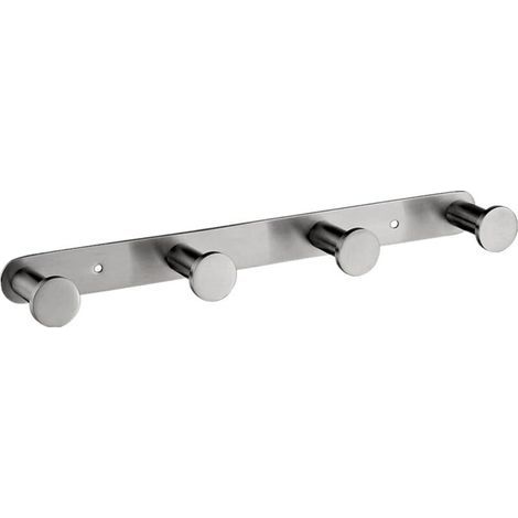 ZOLGINAH Handtuchhaken, Wandhaken, Handtuchhalter, Edelstahl-Wandhaken für Badezimmer, Haken für Bad und Küche (Wandmontage, 4 gebürstete Haken) (1/5)