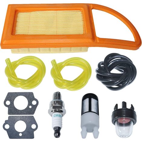 Kit de joint de bougie de fil de tuyau de filtre à carburant d'air, pour souffleur Stihl Br500 Br550 Br600 Br700 Br700 Magnum, pièce 42821410300, 00003503514 (1/5)
