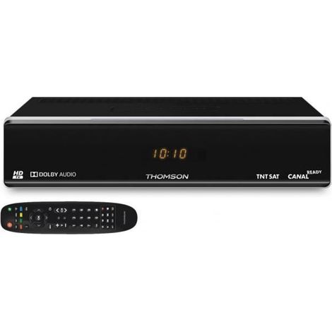 Récepteur TV Satellite HD - THOMSON - THS804 - HDMI - Enregistrement USB - 4000 chaînes