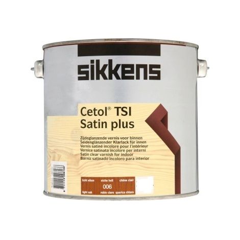 Sikkens Cetol TSI Satin Plus Woodstain Paint - 1 Litre - Colourless (003)