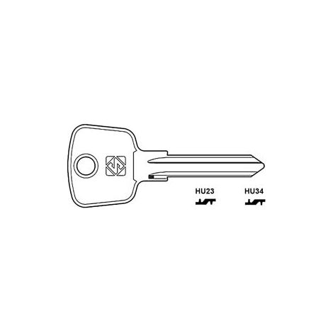 CHIAVI HUF PER AUTO OPEL- - HU34 - 5 pezzi SILCA