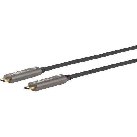 Cable USB-C de fibra óptica MicroConnect Premium (1/2)