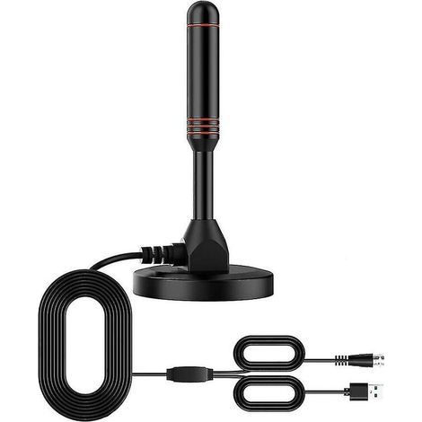 Antenne intérieure avec amplificateur - Antenne intérieure pour télévision - Antenne HDtv (1/4)