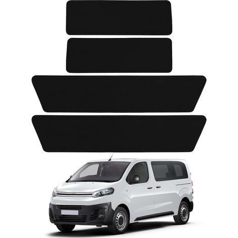 Pack de 4 Tapis de Sol Remplacement pour Citroen Jumpy/Peugeot Expert/Peugeot Traveller 2016-2023, Paillasson Entrée, Paillasson Entrée Durable,- (1/5)