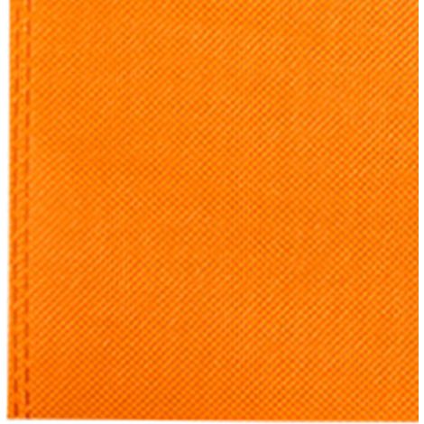 50 PCS SAC PLAT ECO RESPECTUEUX NON-TISSÉ POUR VÊTEMENTS TOUT-ORANGE FORMAT 25x35cm (1/4)