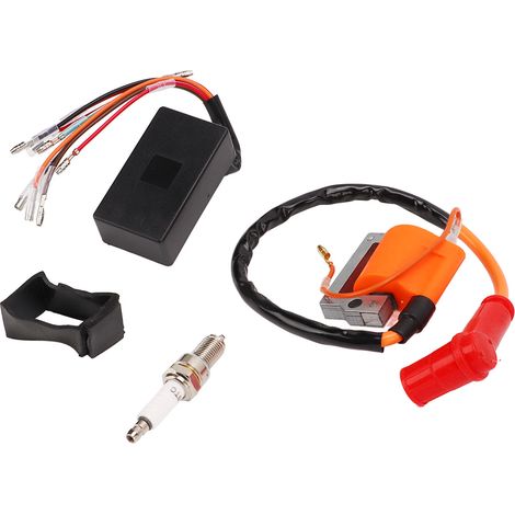 Kit de bobine d'allumage 355-82310, module moteur avec boîte CDI, bougie d'allumage pour chariot de voiture de golf G1 1979-1986. (1/5)
