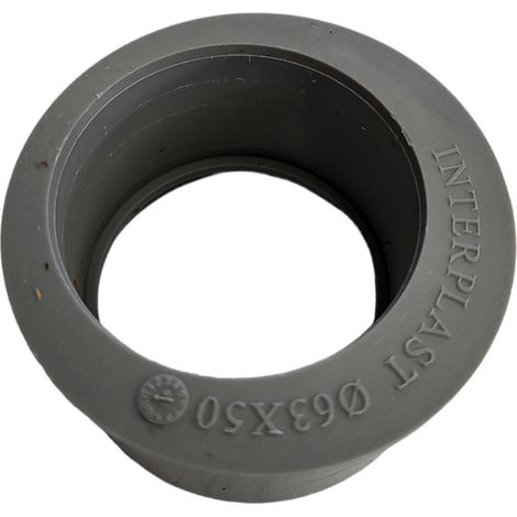 Tampon de réduction 63/50 - raccord pvc évacuation - Interplast (1/3)