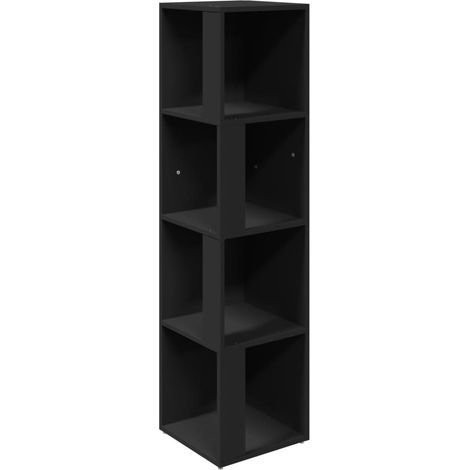 Maison Exclusive - Armadio Angolare Nero 33x33x132 cm in Truciolato