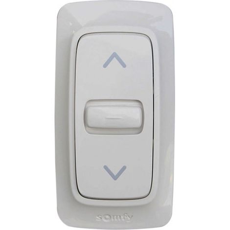 BFT – Bouton filaire SOMFY Inis – Pièce détachée pour motorisation de volet – Dimensions 74mm x 40mm – Installation en saillie (1/2)