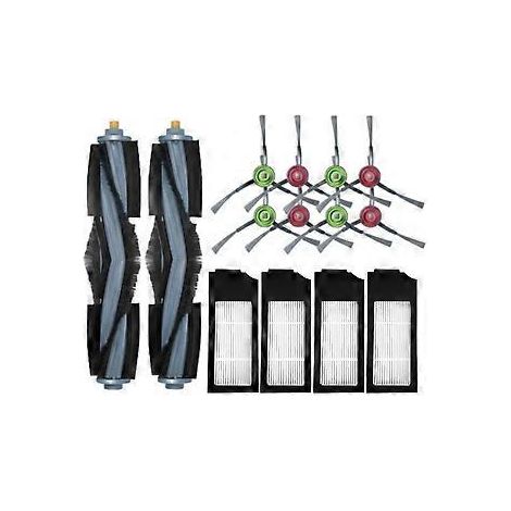 Zubehör für Deebot X1 Omni Turbo Staubsauger: Hauptbürste, Seitenbürsten-Set, HEPA-Filter, Ersatzteile