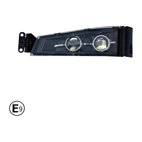 Linker LED-Halogen-Nebelscheinwerfer mit Doppelprojektor für VOLVO FH4 / FM4 (2013–2019)